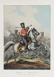 Karabinier des Husarenregiments, 1830er Jahre