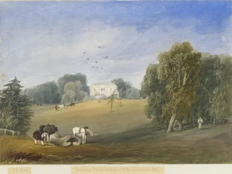 Greenway Bank - Halle: Aquarell, undatiert [ca. 1840]