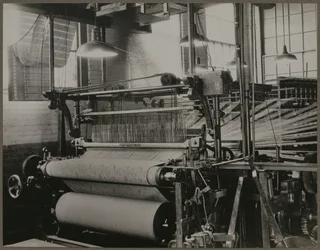 Ein Jacquard-Webstuhl