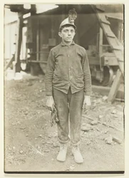 Fahrer in einer Kohlenmine in Pennsylvania