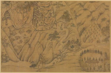 Wohnung in den Longmian Schlafenden Drachen Bergen, 1100er-1200er