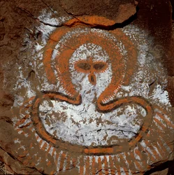 Darstellung von Wandjina, Australien