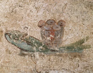 Fisch, Kapelle des Guten Hirten (Fresko)