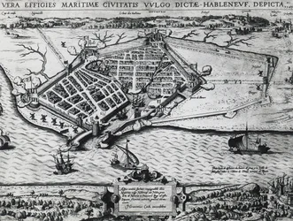 Karte von Le Havre