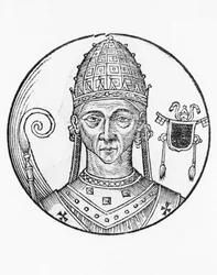 Porträt von Johannes X. (circa 860-circa 929)