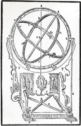 Tycho Brahes Armillarsphäre Äquatorial