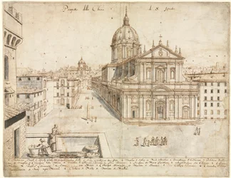 Achtzehn Ansichten von Rom: Die Kirche Sant