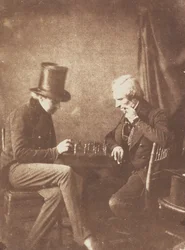 Die Schachspieler, ca. 1845