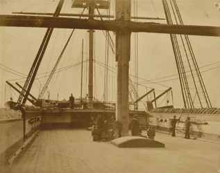 Vierteldeck der HMS „Impregnable“, 1852-1854
