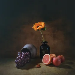 Rustikale Sonnenblume Stillleben