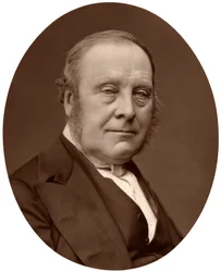Der ehrenwerte Lord Redesdale, Vorsitzender der Ausschüsse des House of Lords, 1876