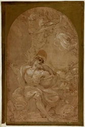 Studie für den Heiligen Hieronymus