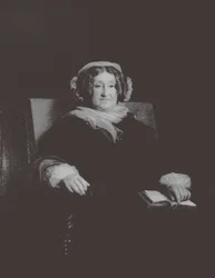 Porträt von Madame Clicquot, zwischen 1851 und 1860