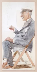 Porträt von Windham, 4. Earl of Dunraven, frühes 20. Jahrhundert