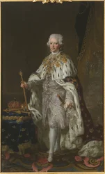 Porträt von König Gustav III. von Schweden