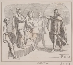 Illustration zu "Mittelreich und Auflösungszustand"