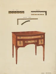 Frisiertisch, ca. 1938