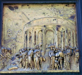 Detail der Paradiespforten, 15. Jahrhundert