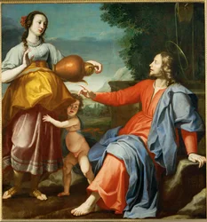 Christus und die Samariterin am Brunnen