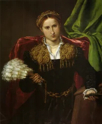 Porträt der Laura da Pola, Gemahlin des Febo da Brescia