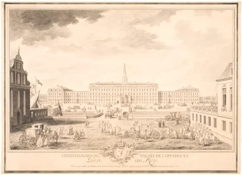 Christiansborg Palast in Kopenhagen