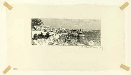 Bercy Wharf, Platte zwei aus Le Long de la Seine et des Boulevards