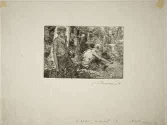 Maiglöckchen sammeln