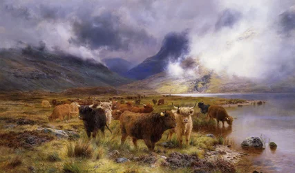 Durch Glencoe auf dem Weg zum Tay, 1899