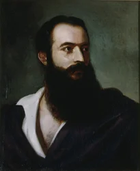 Porträt von Felice Orsini 1819-1858, ca. 1858