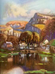 Cheddar-Schlucht, Somerset, 1924-1926