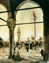 Moschee, Kairo, Ägypten, 1928