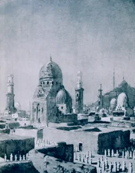 Die Gräber der Kalifen, Kairo, Ägypten, 1928
