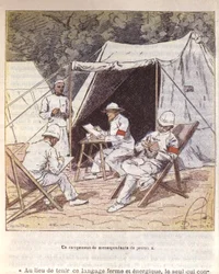 Französische Kriegskorrespondenten in Madagaskar zur Zeit der Annexion durch Frankreich 1895-96