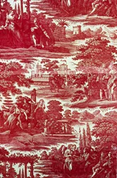 Ludwig XIV. und Mademoiselle de La Vallière (Möbelstoff)