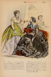 Französische Mode: 1866, Napoleon III.