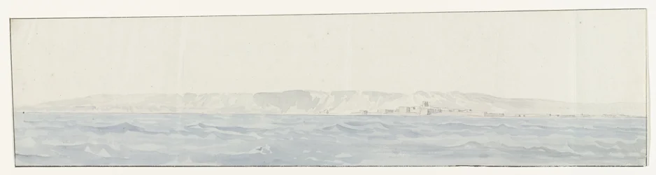 Blick auf Crotone und die Küste