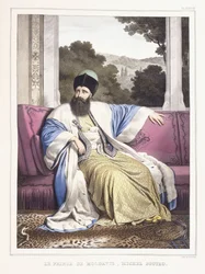 Der Fürst von Moldawien, Michael Soutzo; Le Prince de Moldavie, Michel Soutzo