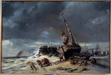 Maree basse, Abfahrt zum Fischen