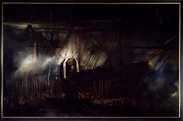 Rückkehr der Asche und Überführung der Überreste von Napoleon I. an Bord der Belle Poule am 15. Oktober