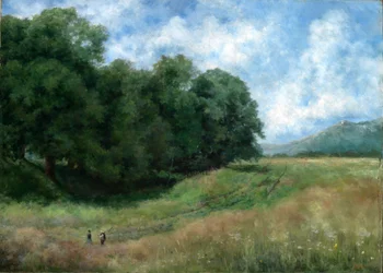 Feldweg bei Kronberg im Taunus