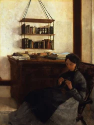 Die Mutter des Künstlers, 1877