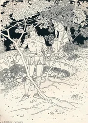 Illustration zu Spensers Faerie Queene. Canto II. Vers 30, ca. 1895