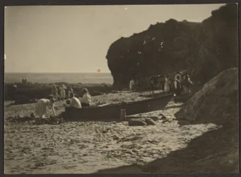 Strandszene