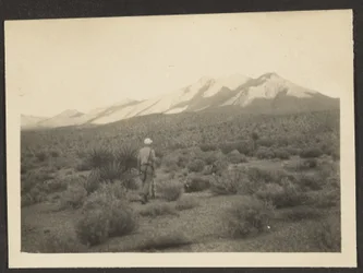 Figur in Landschaft