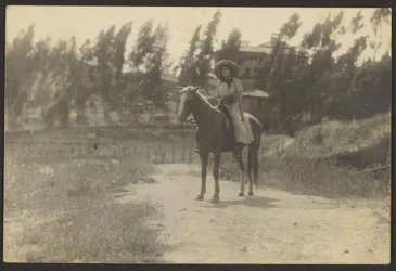 Miss Fleckenstein in der High Sierra