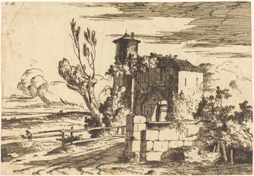 Monumentaler Eingang
