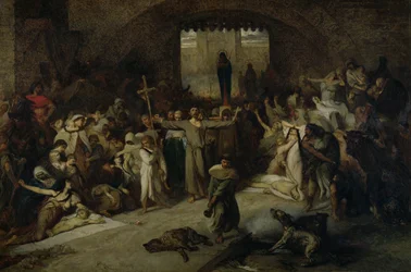 Die Pest von Tournai im Jahr 1095, 1883