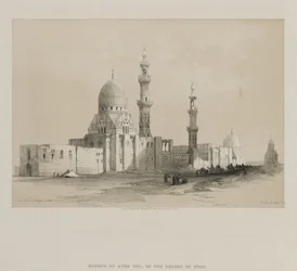 Ägypten und Nubien, Band III: Gräber der Kalifen-Kairo. Moschee von Ayed Be[y], 1849