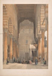 Inneres der Moschee der Metwalys