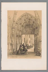 Portal der Liebfrauenkirche in Nürnberg